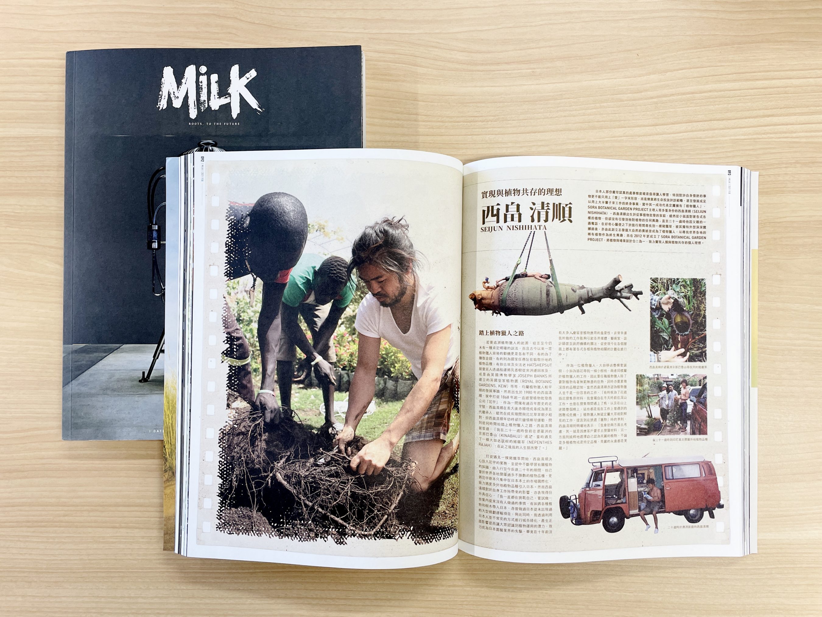 Milk Magazine Interview The Leaflet Sora Botanical Garden Project Inc